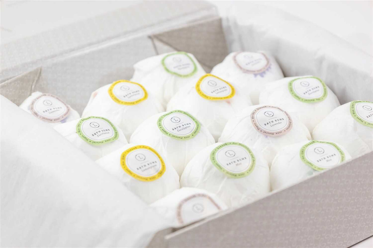 Bath Bombs Gift Box, Set of 14