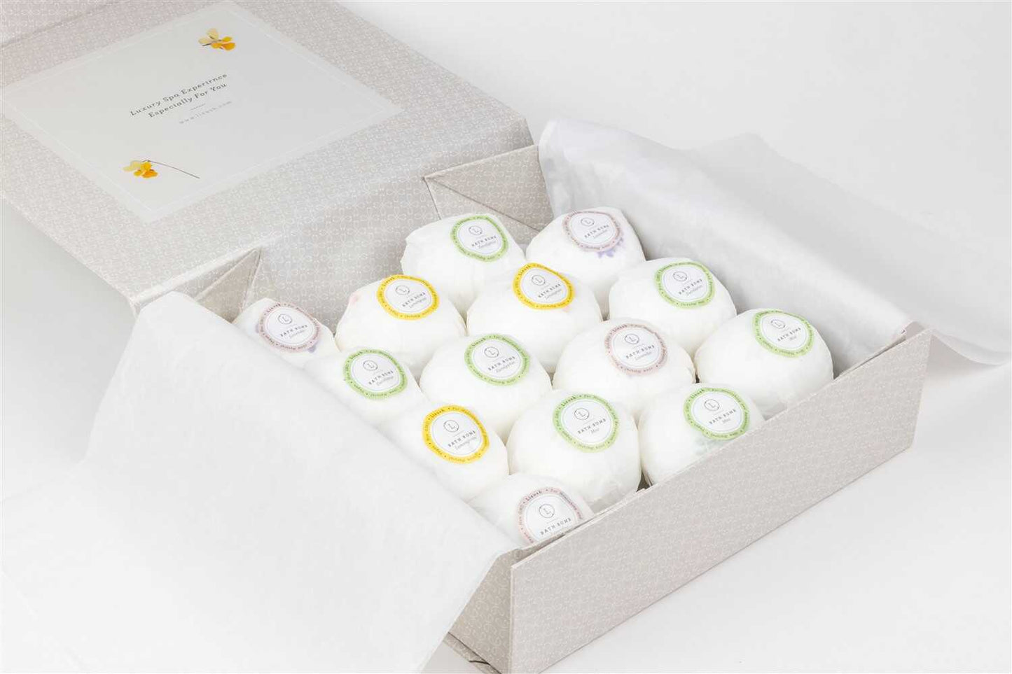 Bath Bombs Gift Box, Set of 14