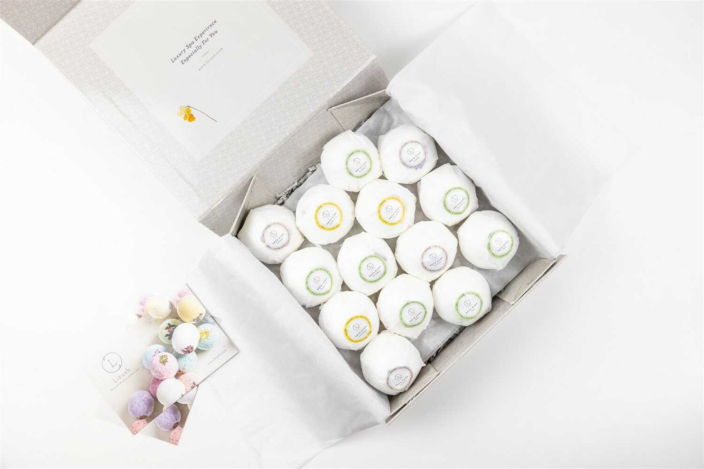 Bath Bombs Gift Box, Set of 14